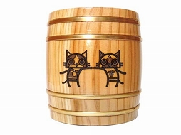 画像集#005のサムネイル/モンハンの彫刻入り「モンスターハンター木樽ジョッキ」5種が8月13日に発売