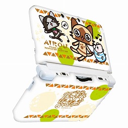 画像ギャラリー No.001のサムネイル画像 / アイルーデザインの3DS LL用アクセサリーキットが10月11日発売。アイルーの大きなぬいぐるみはプライズとして10月下旬に登場