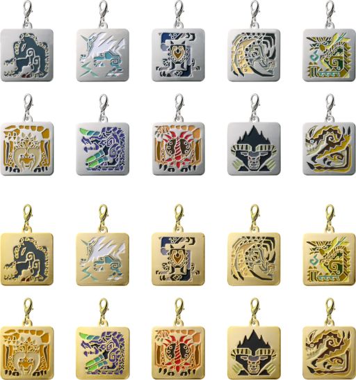 MH4G」，モンスターのアイコンがメタルプレートになってお菓子売り場に登場