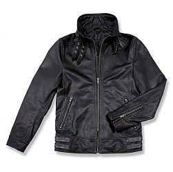 モンハン」の黒龍をモチーフにしたレザージャケットが再販に 