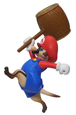 画像ギャラリー No.003のサムネイル画像 / 「モンハン」コラボ装備のオトモアイルーフィギュアが8月25日に発売