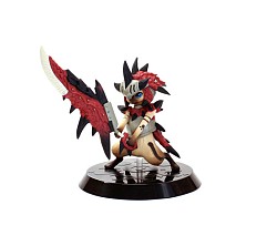 画像ギャラリー No.007のサムネイル画像 / 「モンハン」コラボ装備のオトモアイルーフィギュアが8月25日に発売