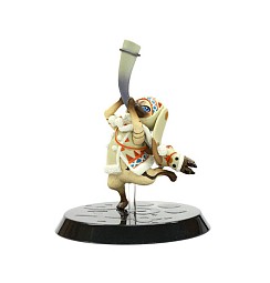 画像ギャラリー No.015のサムネイル画像 / 「モンハン」コラボ装備のオトモアイルーフィギュアが8月25日に発売