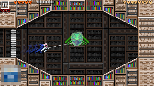 爽快なタップ移動と高い難度がクセになる Ios向けワイヤーアクションゲーム うさぎマン を紹介する ほぼ 日刊スマホゲーム通信 第456回