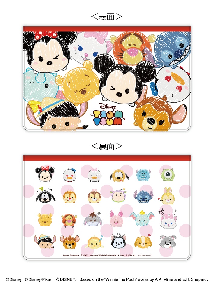 画像集 006 通帳ケースやクリアファイルなど 郵便局限定の ディズニーツムツム