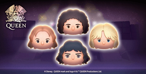 Line ディズニー ツムツム 新ツムになったqueenメンバーが期間限定で登場 スキル発動時に Bohemian Rhapsody が流れる演出も