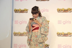 画像集#004のサムネイル/E-girlsのメンバー8名が浴衣姿で「LINE クッキーラン」をプレイ。「『LINE クッキーラン』E-girls参戦記念イベント」の模様をレポート