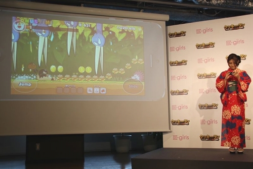 画像集#010のサムネイル/E-girlsのメンバー8名が浴衣姿で「LINE クッキーラン」をプレイ。「『LINE クッキーラン』E-girls参戦記念イベント」の模様をレポート