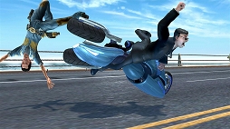 画像ギャラリー No.004のサムネイル画像 / 女性型のAI搭載バイクと機械工の男によるハチャメチャなアクション&奇妙な友情。PC版「LocoCycle」が2月14日からSteamで配信に