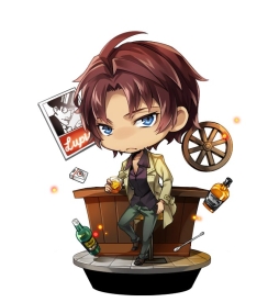 画像ギャラリー No.005のサムネイル画像 / 「ラヴヘブン」アニメ「文豪ストレイドッグス」とのコラボ第3弾では太宰 治&織田作之助が登場