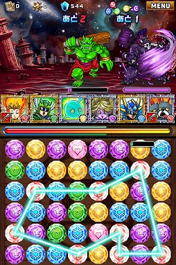 画像集#020のサムネイル/【PR】つないで囲んで大連鎖! iOS向けアプリ「ドラゴンヒーローズPZ」で,新機軸の3マッチパズルを体感せよ