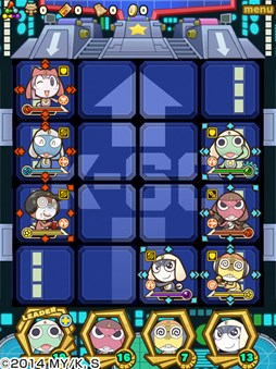 画像ギャラリー No.001のサムネイル画像 / 「サモンズボード」Flashアニメ「ケロロ」とのコラボダンジョンやキャラクターイラストの一部が公開に