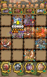 画像ギャラリー No.007のサムネイル画像 / 「ガンホーフェスティバル2015」のサモンズボードステージをレポート。ランバトにまつわるモンスターのパワーアップや，「ティエラ」「青龍」の進化解放が進行中