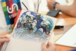 画像ギャラリー No.037のサムネイル画像 / 「サモンズボード」5.5周年記念イベントをレポート。軍島曹一郎さんのモンスターデザイン制作秘話も紹介