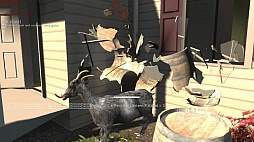 画像集#002のサムネイル/［GDC 2014］発売直前の「Goat Simulator」，シミュレートしているのがヤギだけでないことが判明