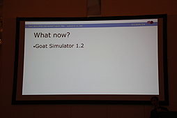 ������#014�Υ���ͥ���/��gamescom������ͣ��Υ䥮�����Goat Simulator�פϤʤ����ޤ�Ƥ��ޤä��Τ������򶵤��Ƥ���륻�å����GDC Europe 2014�Ǽ»�