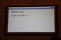 #014Υͥ/gamescomͣΥ䥮Goat SimulatorפϤʤޤƤޤäΤ򶵤Ƥ륻åGDC Europe 2014Ǽ»