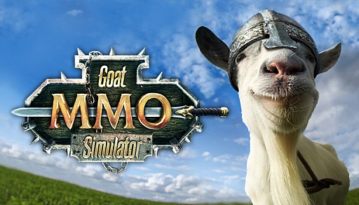 画像ギャラリー No.001のサムネイル画像 / 「Goat Simulator」が最新パッチでMMORPGに? ファンタジー世界でもヤギ達が大暴れ