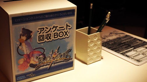 画像ギャラリー No.011のサムネイル画像 / シリーズ初の格闘ゲームとなった「BLADE ARCUS from Shining」ロケテストレポート。総合プロデューサー・澤田氏への合同インタビューも合せて掲載