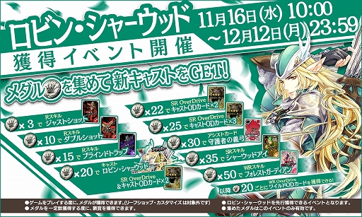 画像ギャラリー No.008のサムネイル画像 / 「Wonderland Wars」に新キャスト「ロビン・シャーウッド」が登場