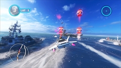 画像集#019のサムネイル/「ソニック&オールスターレーシング TRANSFORMED」,ホーネット号やF-14,ドリキャスコントローラに変形する「AGES」や,「バーニングレンジャー」モチーフのコースなどを紹介