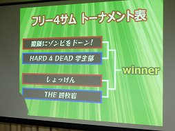 ���������꡼ No.010�Υ���ͥ������ / ��LEFT 4 DEAD -��¸�Ԥ���- �ե��󴶼պ� in���ո��פ����š����ǹԤ�줿��������إ�����꡼���פη辡���ʻ���ƥ�ݡ���