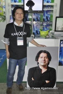 画像集#001のサムネイル/［TGS 2014］故・飯野賢治氏原案のゲーム「KAKEXUN」について，制作ディレクターの佐藤直哉氏に話を聞いてきた。クラウドファンディング第2次募集も近日開始予定