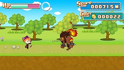 画像集#004のサムネイル/ランニングアクションゲーム「てくふぁん」がApp Store/Google Playで配信開始