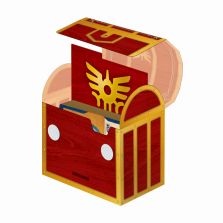 画像集#001のサムネイル/「ドラゴンクエスト TCG」,宝箱型のオフィシャルデッキボックスが発売決定