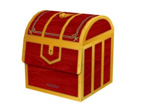 画像集#002のサムネイル/「ドラゴンクエスト TCG」,宝箱型のオフィシャルデッキボックスが発売決定