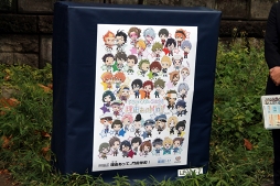 画像ギャラリー No.006のサムネイル画像 / 「アイドルマスター SideM」の“ワケミニ”キャラが電柱を可愛くラッピング! 「理由(ワケ)あって、門前仲町!」の見どころをレポート