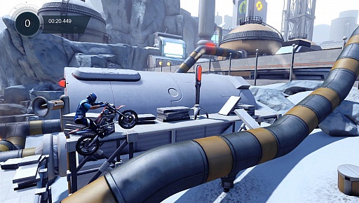 画像ギャラリー No.022のサムネイル画像 / バイクゲーム「トライアルズ フュージョン」がついにリリース。シンプル操作で派手なトリックが繰り出せる手軽さと高い中毒性が,うーん,たまらない