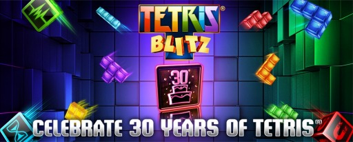 画像集#001のサムネイル/「TETRIS Blitz」,テトリス生誕30周年を記念した“お祝い”イベントが開催