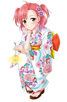 画像集#002のサムネイル/「アイドリズム」,浴衣バージョンの葛城天音が手に入るイベントが8月14日より開催