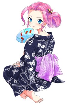 画像集#004のサムネイル/「アイドリズム」,浴衣バージョンの葛城天音が手に入るイベントが8月14日より開催