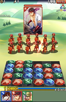 画像集#005のサムネイル/合戦の勝敗は軍師で決まる。高い戦略性が魅力のスマートフォン向けパズルRPG「ぐんたま〜軍師の魂〜」のプレイレポートを掲載