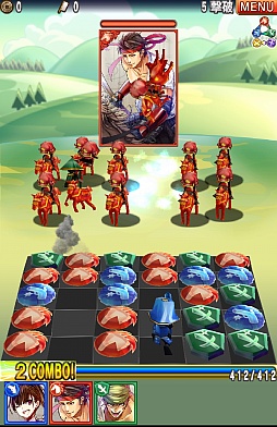 画像集#017のサムネイル/合戦の勝敗は軍師で決まる。高い戦略性が魅力のスマートフォン向けパズルRPG「ぐんたま〜軍師の魂〜」のプレイレポートを掲載