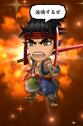 画像集#005のサムネイル/「戦国無双シュート」,直江兼続が戦国無双4のコスチュームで登場