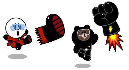 画像ギャラリー No.004のサムネイル画像 / 「LINE レンジャー」,新テレビCM放送記念に限定レンジャーをプレゼント