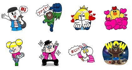 画像ギャラリー No.005のサムネイル画像 / 「LINE レンジャー」,新テレビCM放送記念に限定レンジャーをプレゼント