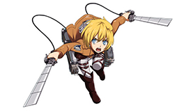 画像集#009のサムネイル/「そうるん」iOS版が本日配信開始。TVアニメ「進撃の巨人」とのコラボも