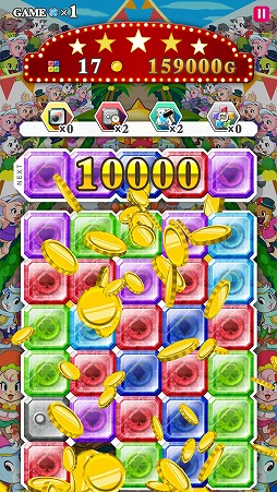 画像集#007のサムネイル/“一攫千金”がキーワードのパズルゲーム「RUSH MONEY」,iOS版が配信に