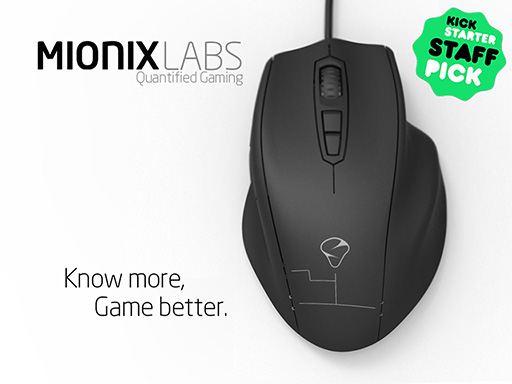 画像ギャラリー No.002のサムネイル画像 / 心拍数&発汗センサー搭載ゲーマー向けマウス「NAOS QG」の開発はいよいよ佳境に? Mionixが最新の開発状況を報告