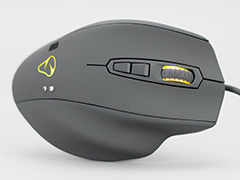 Mionix「NAOS QG」ファーストインプレッション。生体センサー搭載マウスの見た目と握りやすさをまずはチェックする