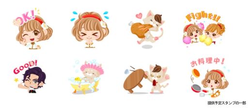 画像集#001のサムネイル/「ぼくのレストラン3」のキャラクターがLINEクリエイターズスタンプに登場