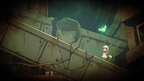 画像集#010のサムネイル/「htoL#NiQ −ホタルノニッキ−」,廃墟内にある「植物園」やステージ内のギミックなどの情報が明らかに