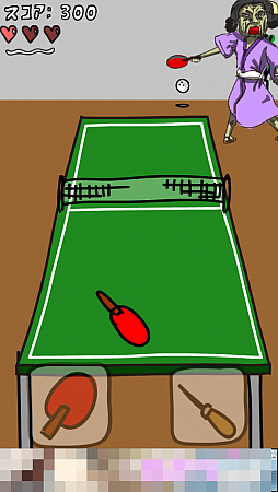 画像ギャラリー No.003のサムネイル画像 / ピンポン球，時々タコ焼き。スマートフォン向け卓球ゲーム「タコ焼き卓球」を紹介する「（ほぼ）日刊スマホゲーム通信」第493回