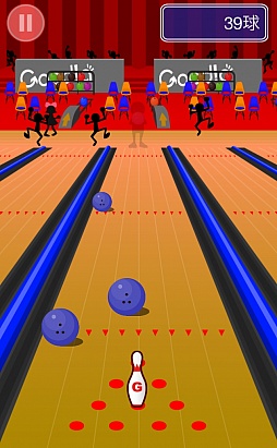 画像集#008のサムネイル/ストライクもスペアも許すな。スマートフォン向け「逆ボウリング」を紹介する「(ほぼ)日刊スマホゲーム通信」第492回