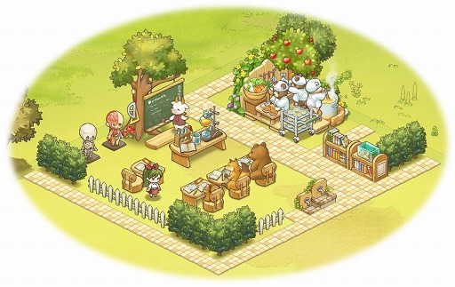 画像ギャラリー No.006のサムネイル画像 / 「楽園生活 ひつじ村」,期間限定イベント“ドキドキ!コレットのスクールライフ”を開催