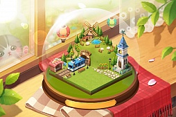 画像集#004のサムネイル/スマホ向け「シロンのシークレットガーデン」が3月28日に配信。事前登録開始